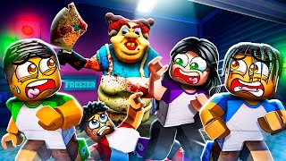ESCAPE EVIL LUNCH LADY ROBLOX OBBY | The Prince Family Clubhouse