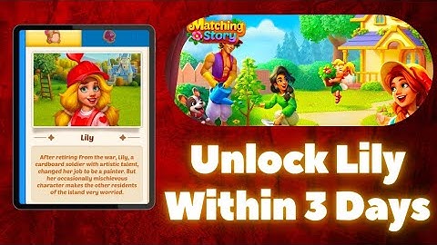 Unlock Lily Within 3 Days | Matching Story Game Tapjoy Offer Guide