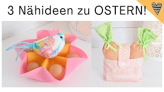 3 süße Nähideen für Ostern! Mit gratis Schnittmustern / DIY MODE