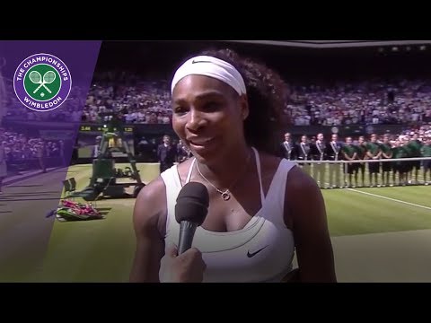 Serena Williams predicted Garbiñe Muguruza's Wimbledon 2017 win