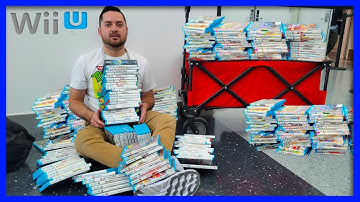 Collecting every Nintendo Wii U game in 1 Hour!?