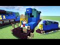 Minecraft Moving Train Create Mod