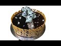 Chocolate mirror glaze cake design #cakedecorating #shortsfeed #trending #cake #vairalvideo 
