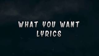 Bazanji - What You Want Lyrics