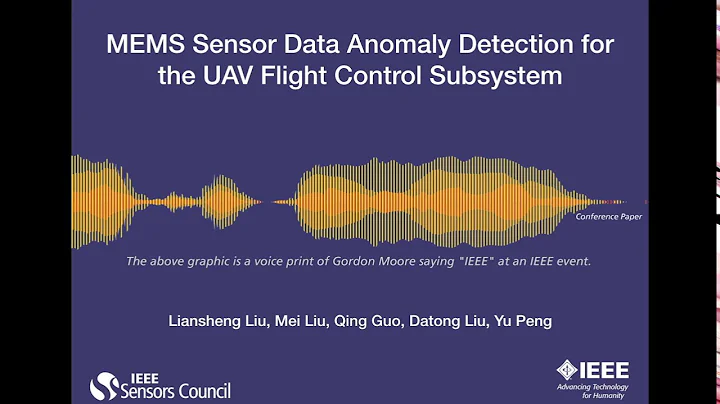 MEMS Sensor Data Anomaly Detection for the UAV Fli...