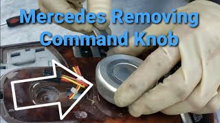 Mercedes S550 S600 S65 CL550 CL600 W221 W216 How to take apart center console to remove command knob