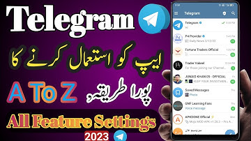 Telegram Kaise Use Kare | How To Use Telegram in Hindi Urdu 2023 | Telegram Use Kaise Karte Hain