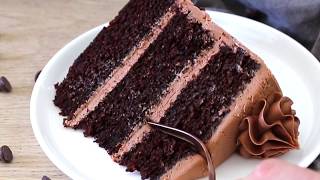 My chocolate cake is beyond moist, you could literally leave it out on
the counter for several days and would still be luscious. this best
chocolat...