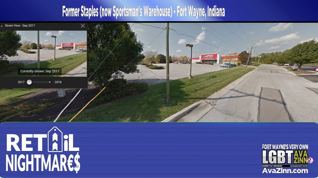 Abandoned Staples/Soon to be Sportsman's Warehouse Fort Wayne, IN