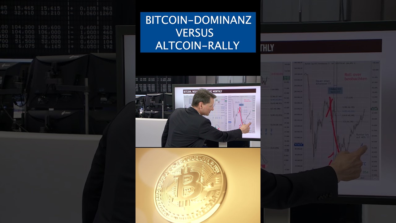 Bitcoin-Dominanz vs. Altcoin-Rally - YouTube
