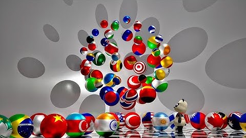 Panda watching national flags, Motion Design ue5 #ue5 #panda