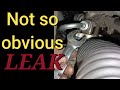 Honda crv power steering leak