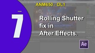 Rolling shutter fix in After Effects