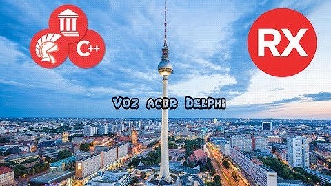 ACBR Voz - Valores Delphi Berlin 10.1