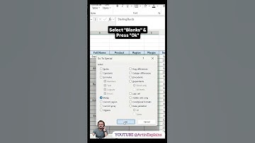 How To Fill Blanks in Excel‼️ #excel #shortsfeed #office #asmr
