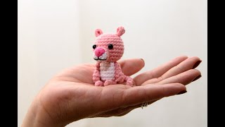 Amigurumi | como hacer la pantera rosa en crochet | Bibi Crochet