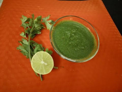 Green Chutney (Indian Dipping Sauce)