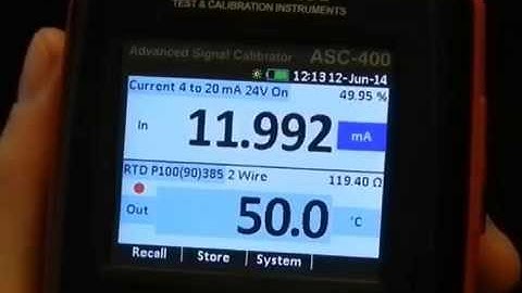 How to perform scaling with the ASC-400 multifunction calibrator from JOFRA