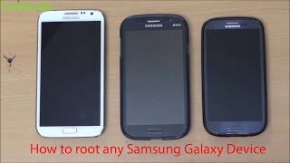 how to root any samsung galaxy phone (odin method)