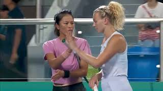 Ningbo Open 謝淑薇女雙 Su-Wei Hsieh\/Katerina Siniakova vs Hao-ching Chan\/Xinyu-Jiang full match