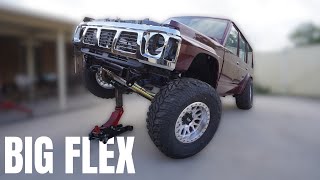 Ron Burgundy Upgrades to 5 Link & Long Arm Suspension for HUGE Flex !