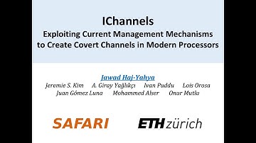 SAFARI Live Seminar: Security Implications of Power Management Mechanisms In Modern Processors