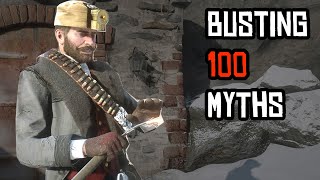 I busted 100 myths in Red Dead Redemption 2