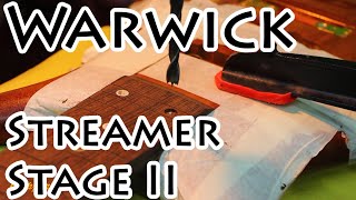 Warwick Streamer Stage II Замена анкера и накладки