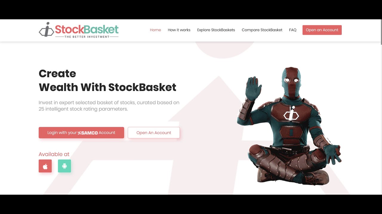 Introduction to SAMCO & Stock Baskets YouTube