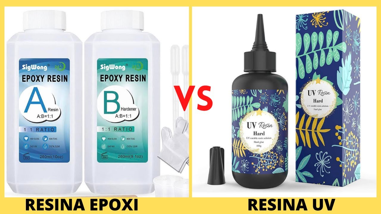 RESINA EPOXI VS RESINA UV  CUÁL ES MEJOR? 