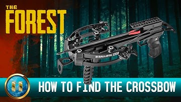 THE FOREST - How to find the CROSSBOW (VERY EASY) 2024