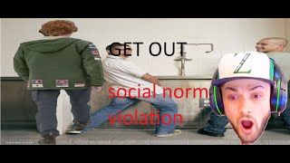 VIOLATING. social norms (for s c i e n c e)