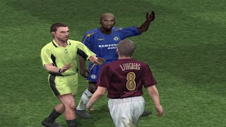Pro Evolution Soccer 5 ✪ PS2 Gameplay | CHELSEA vs ARSENAL (1080p)