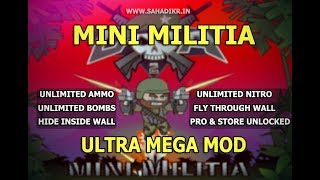 Mini Militia ultra 2k 17 mod Android screenshot 2