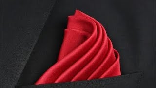 HOW TO FOLD POCKET SQUARE | Spiral Staircase | tie kaise bandhe | tie bandhne ka tarika screenshot 5