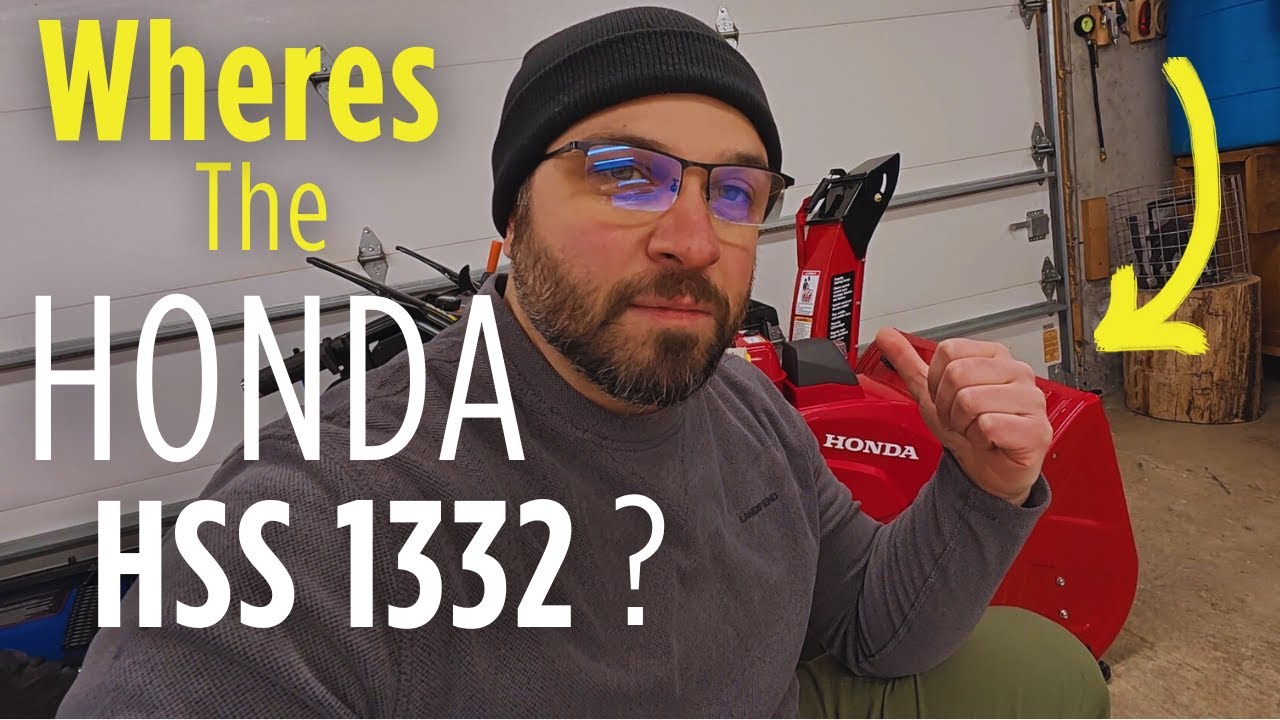 ПОЧЕМУ Я НЕ ИСПОЛЬЗОВАЛ СВОЮ СНЕЖУТКУ Honda HSS1332ATD УЖЕ МНОГО ЛЕТ (Обновление 2026 г.)