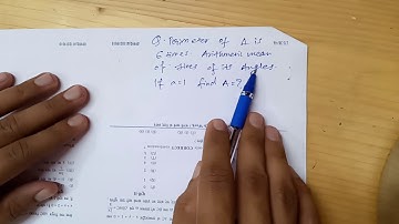 Lalit sir-cet-trigo-perimeter of triangle is six times arithmetic mean of sines of its angles.