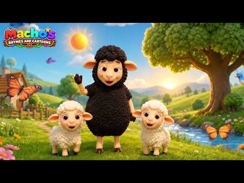 Baa Baa Black Sheep 🐑  Classic Nursery Rhyme & Fun Kids Song for Toddlers & Preschoolers