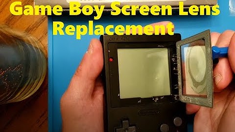 Game Boy Screen Lens Replacement
