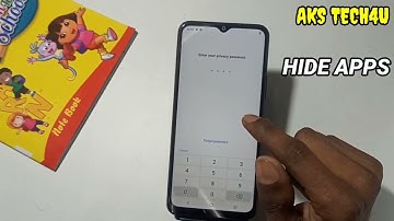 How To Hide Apps in Vivo Y15c | Vivo Y15c में Apps Hide कैसे करें | @akstech4u