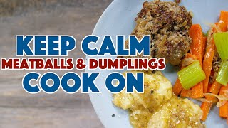 Meatballs & Dumplings 1930 Depression Era Recipe  Old Cookbook Show  Glen & Friends Cooking