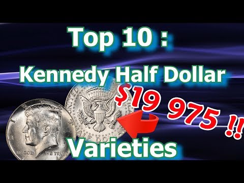 Top 10 Kennedy Half Dollar Variety Coins To Look For