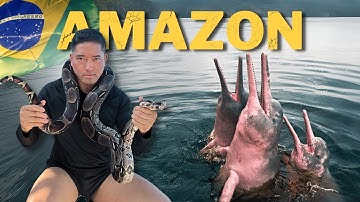 Săn Cá Heo Hồng, Trăn Khổng Lồ Của Bộ Lạc Amazon