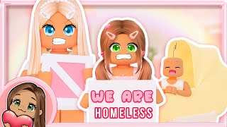  We were HOMELESS *WITH VOICES* | Roblox Family RP | Bonnie Builds Roblox