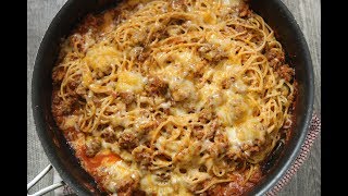 Taco Style Spaghetti  cooked by Julie episode 368