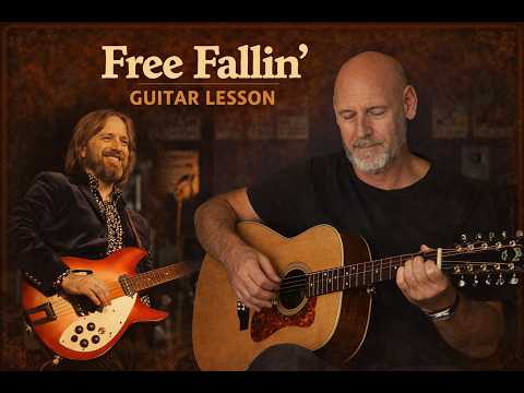 Free Fallin’ Guitar Lesson (Tom Petty) | Easy Chords + Strumming Pattern