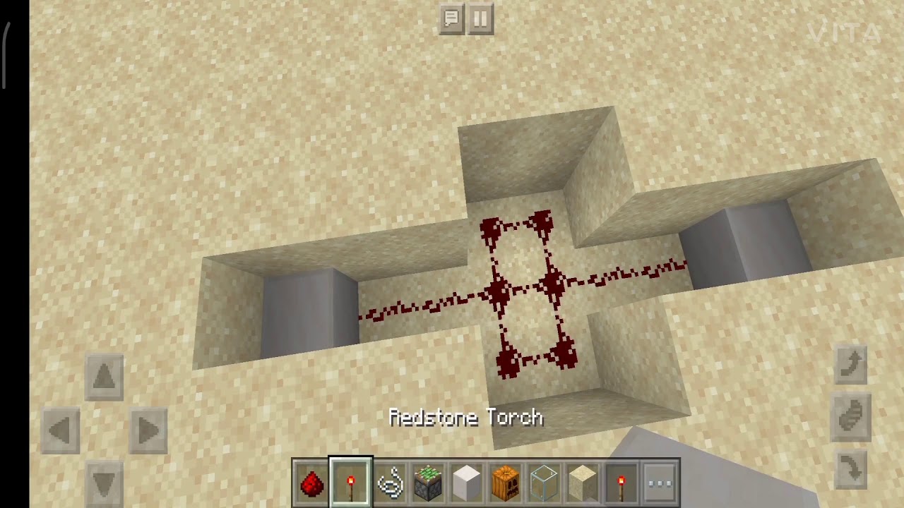 Minecraft Tutorial - making Automatic door - YouTube