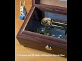 Customized 30-Note Reflection Music Box