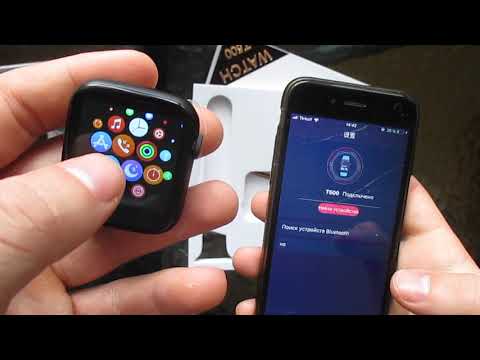 Обзор и настройка Smart watch T500