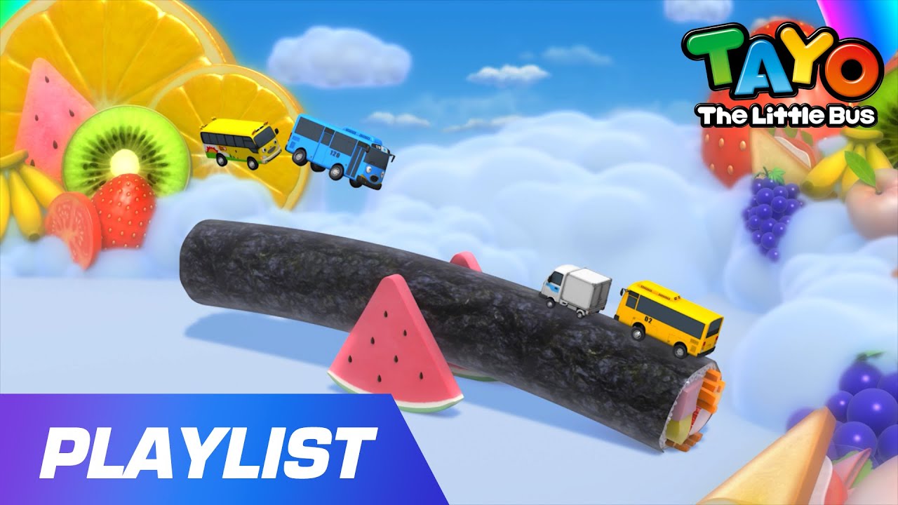 [Playlist] Tayo's Sing Along Show 2 | It's yummy lunch time l Tayo the ...